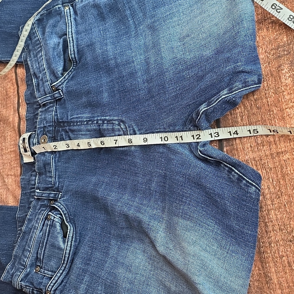 Joseph Abboud Blue Jeans with Distressed Details Size 38x30 Slim Fit AQ-1150 - Picture 10 of 10